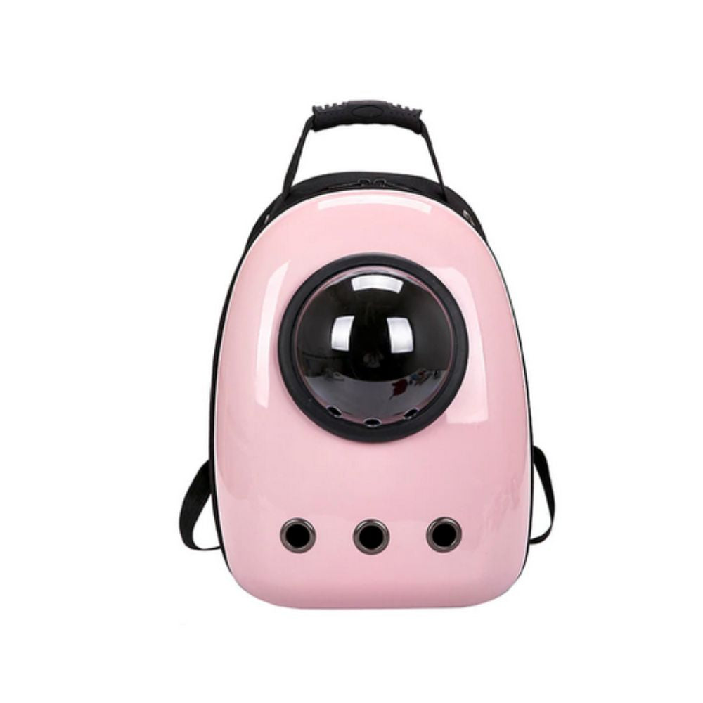 Mochila de viaje para mascotas Pandora amarilla, varios colores, diseño transpirable, paneles en dos lados y en la parte inferior para el flujo de aire, duradera, 12,6" x 11,5" x 16,5"