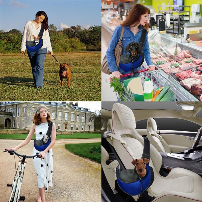 Bolsa de hombro para transportar mascotas Pandora amarilla, varios colores, diseño liviano y transpirable, correa de hombro cómoda, hebilla de correa, gancho incorporado y cierre de velcro para un transporte seguro, duradera