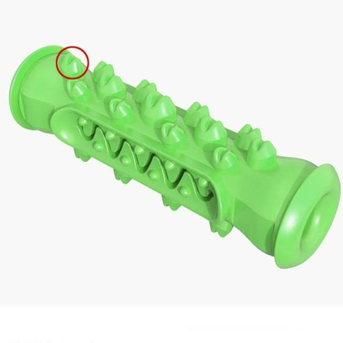 Juguete para masticar y limpiar los dientes de los perros Pandora amarillo, varios colores, goma, tamaño compacto, duradero