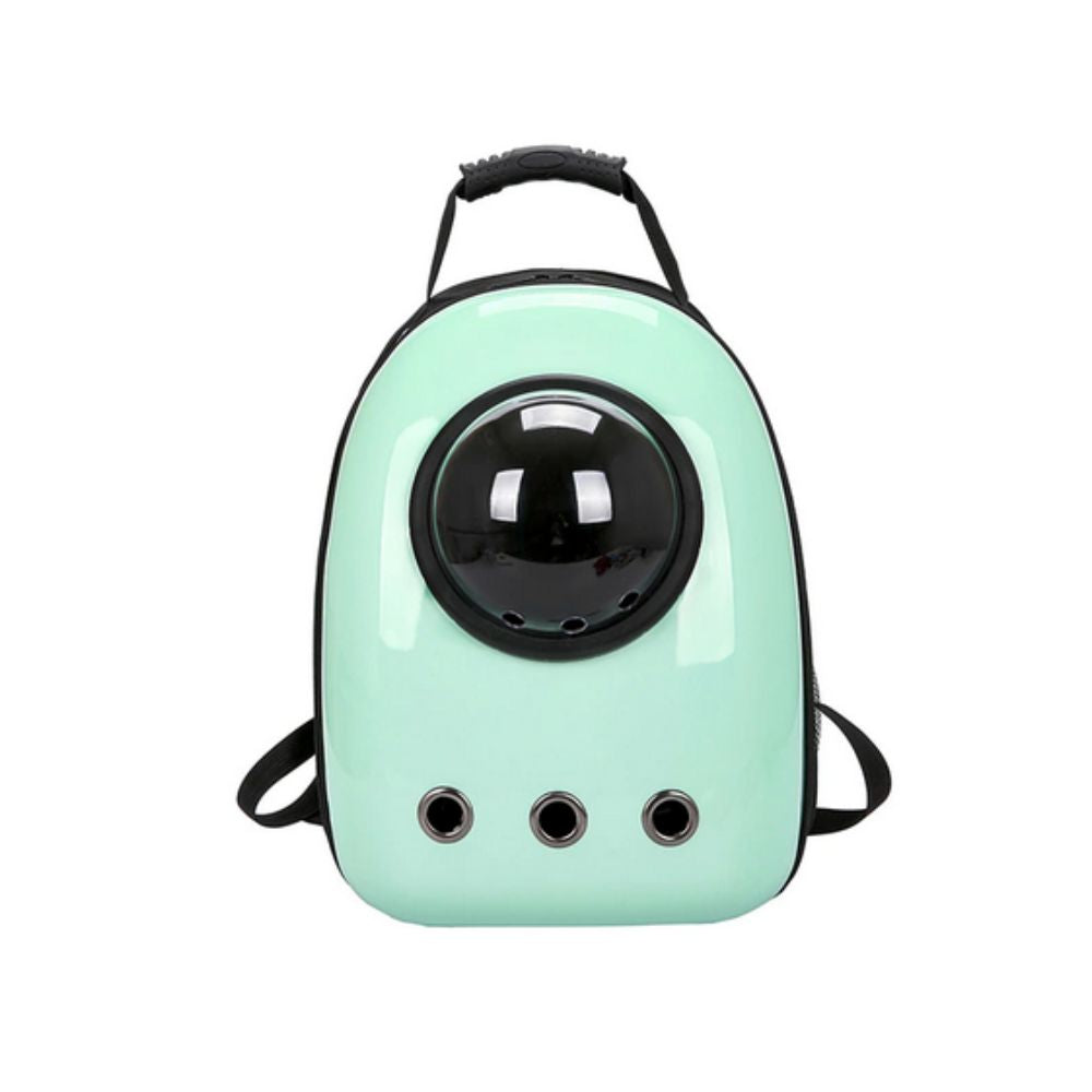 Mochila de viaje para mascotas Pandora amarilla, varios colores, diseño transpirable, paneles en dos lados y en la parte inferior para el flujo de aire, duradera, 12,6" x 11,5" x 16,5"