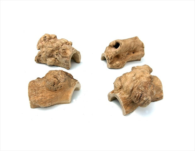 A &amp; E - Escondite natural de tamaño pequeño para reptiles y mascotas de bolsillo, hecho a mano 